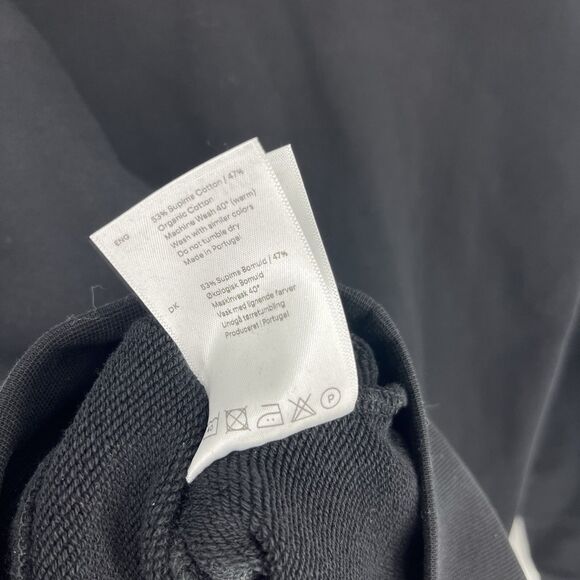 Son Of A Tailor Hoodie Sweatshirt Size Medium Mens Black Cotton Terry Pullover - Picture 11 of 11